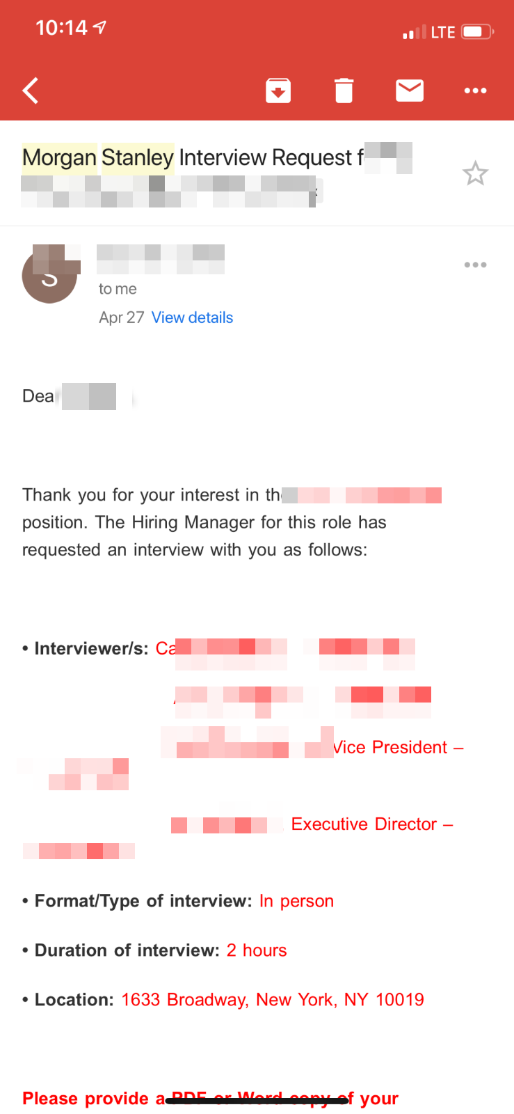 미국 뉴욕 금융권 취업] 투자은행 모건 스탠리 인터뷰 후기 : 네이버 블로그