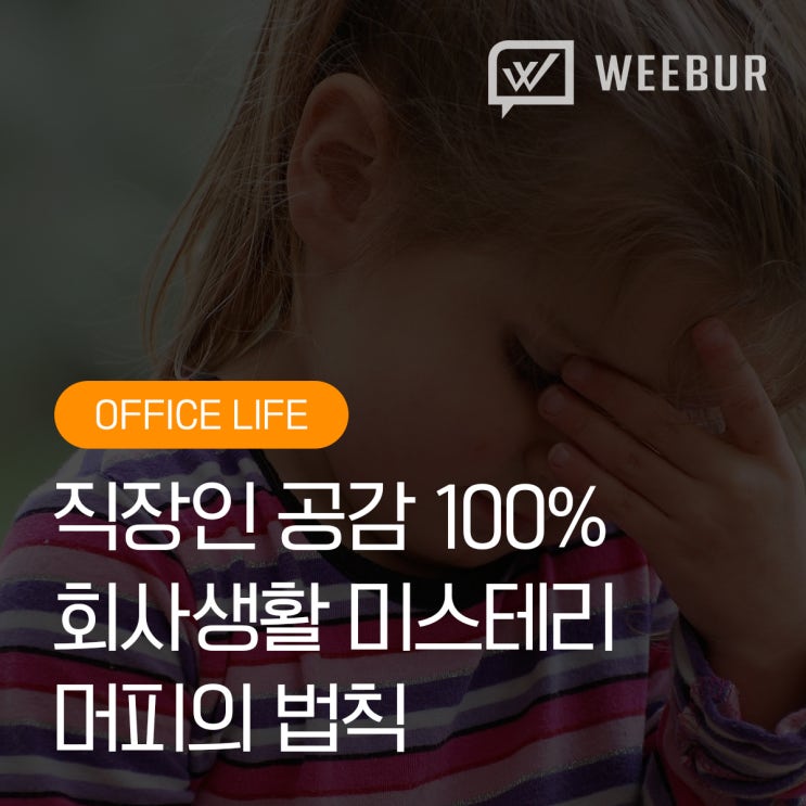 [직장인 공감 백퍼] 회사 내 머피의 법칙