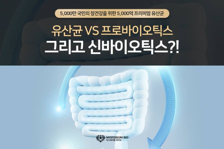  [장 건강백과 ] <유산균 vs 프로바이오틱스 vs 신바이오틱스> 차이점이 뭐죠?