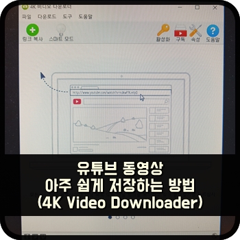  유튜브 동영상 아주 쉽게 저장하는 방법(4K Video Downloader)