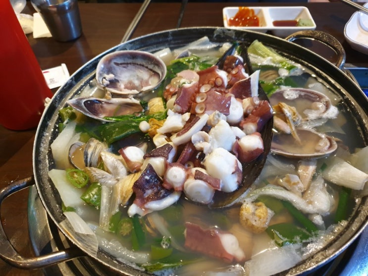  대전 유천동 맛집 해남해산물 돌문어 조개탕 대박!