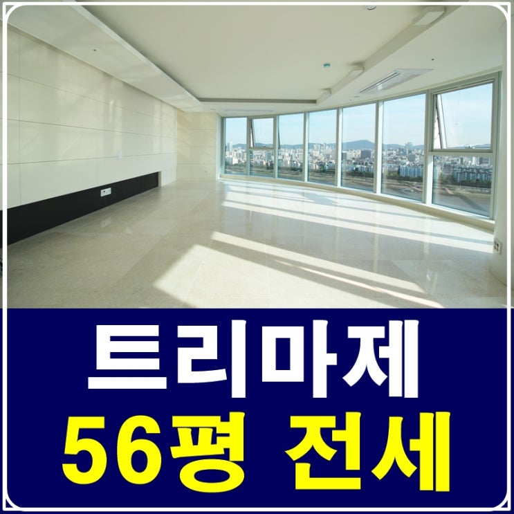  서울숲트리마제56평 전세 남다른 클라스