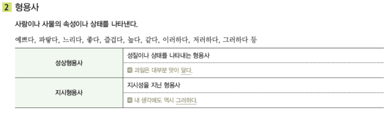 수능 국어 문법 '용언 - 동사, 형용사 ②' 알아보기! : 네이버 블로그