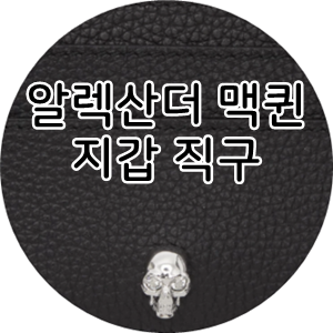 알렉산더 맥퀸 지갑 직구 찬스~! 가격 아주 좋아요~