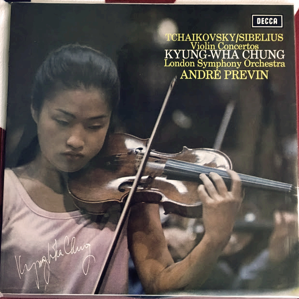 (LP) 정경화 - 시벨리우스 바이올린 협주곡