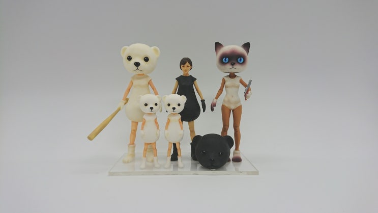  곰 소녀 & 고양이 소녀