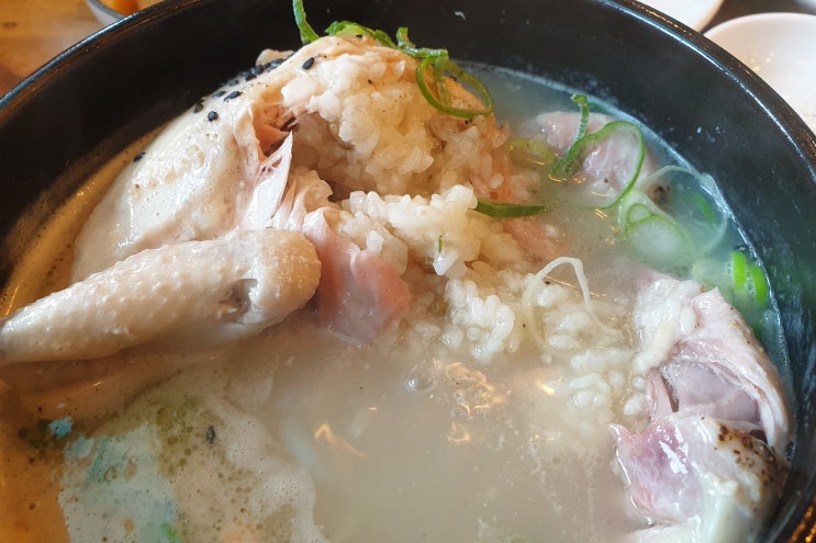  감삼동 삼계탕 먹으러 "닭올닭"