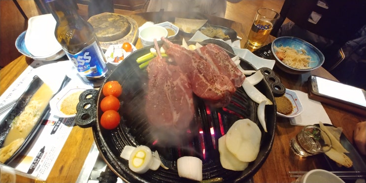  철산역 양고기맛집-징기스