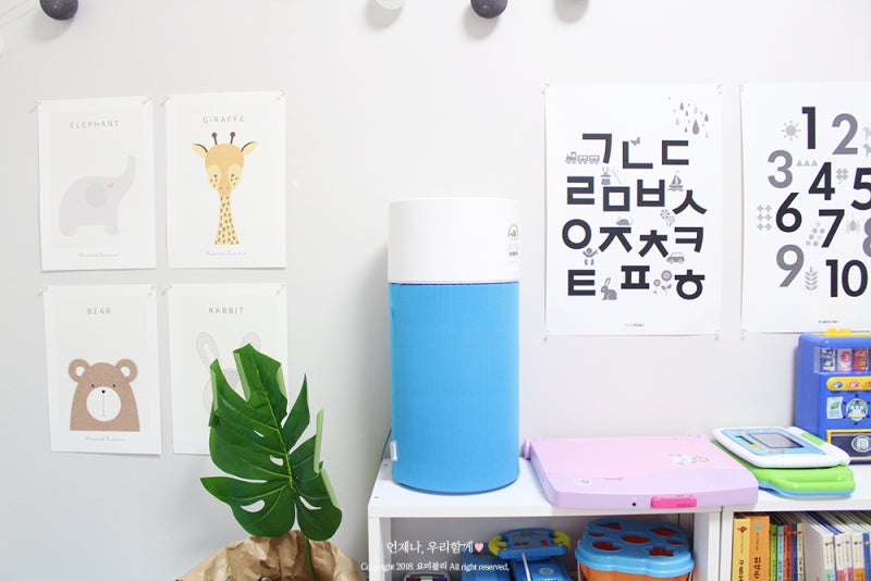 블루에어 블루 퓨어 411 아이방 공기청정기 추천!