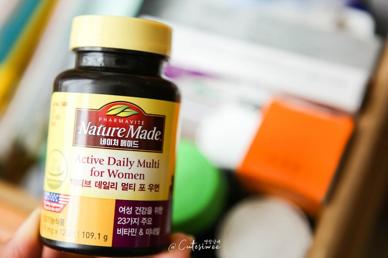 Nature Made 여성용 멀티비타민 막바지 겨울 보조제 3