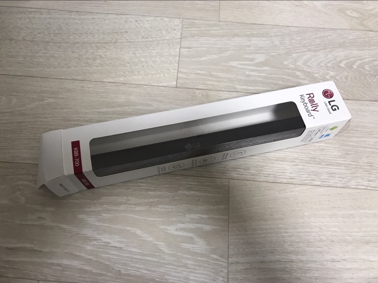  LG 무선 롤리키보드(KBB-700) 개봉 후기