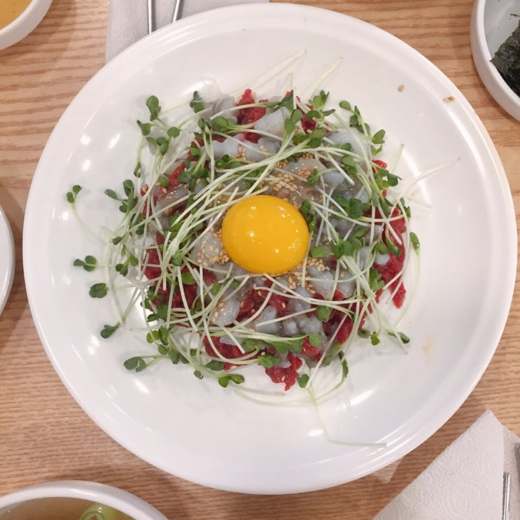  [종로/종각] 창신육회/종로포차_낙지탕탕이와 존맛탱 파전으로 스트레스 뿌개기