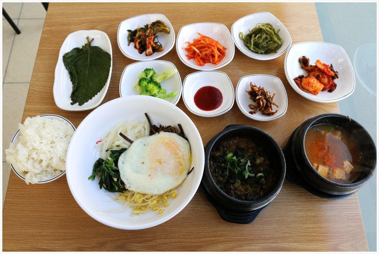 동네 맛집(관악구 중앙동), 우렁된장국과 비밤밥이 맛있는 행복식당 그리고 행복빵집