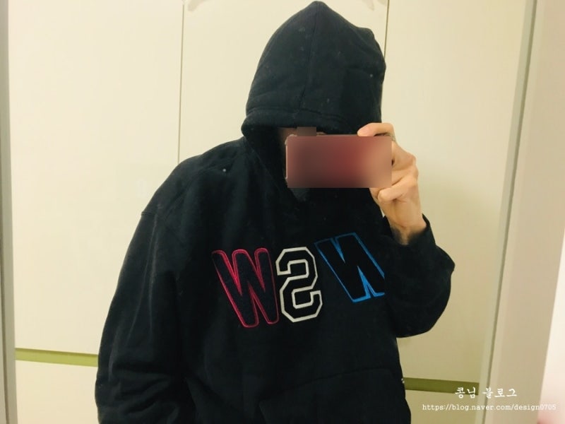 나이키 NSW 후드 집업 사이즈 / 블랙 943574-072