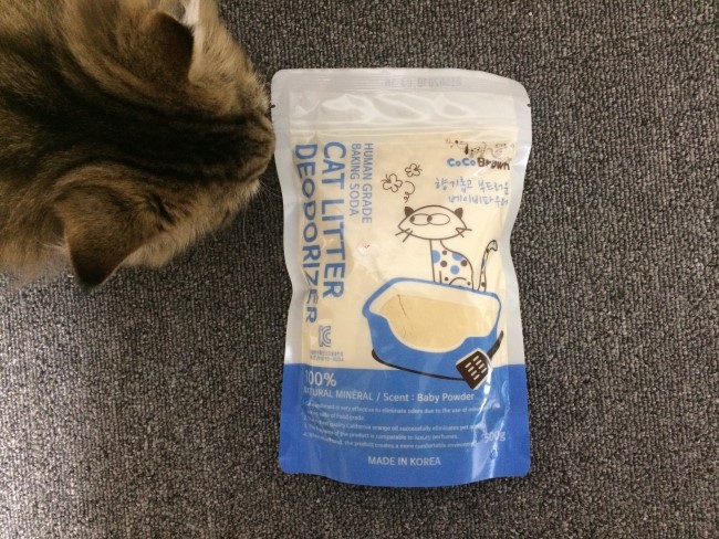  [고양이 모래 탈취제] 코코브라운 캣리터 디오더라이져