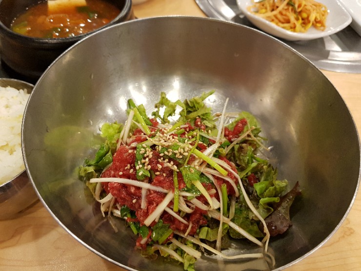  이영자 맛집 - 청담맛집  육회비빔밥 / 영천영화