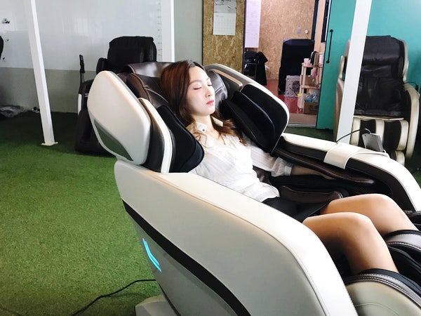 리쏘 안마의자 제니스 파주 힐링존에서 체험하고 할인받기~!