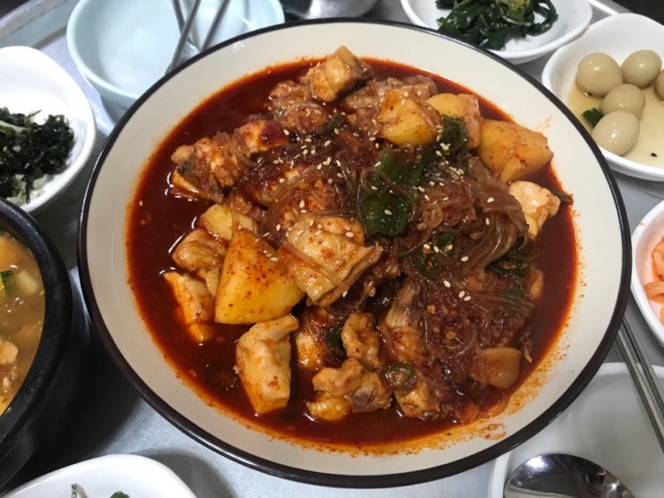  11월 일상 뜨끈한게 좋아 _ 서면 경북실비식당 인생닭찜