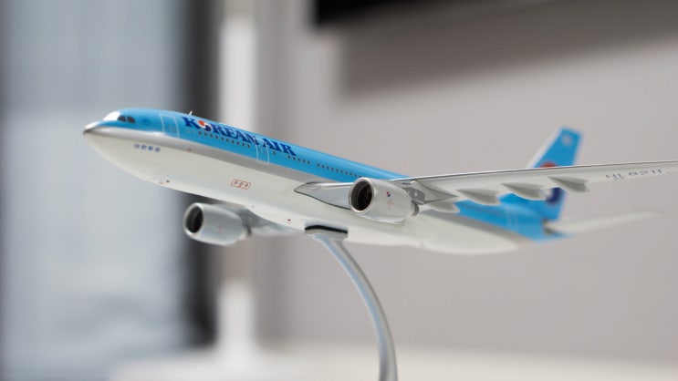  1:200 JC wings Korean air 대한항공 A330-200 HL8211 LH2084 다이캐스트 모형
