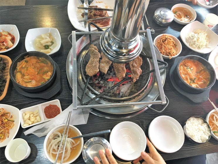  시흥시 능곡동맛집 참숯양념 소갈비살을 저렴하고 맛나게... 황소 화로육가