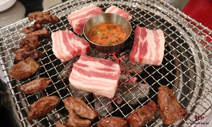  영통 고기집 :: 영통역 오후집에서 삼겹살과 갈매기살