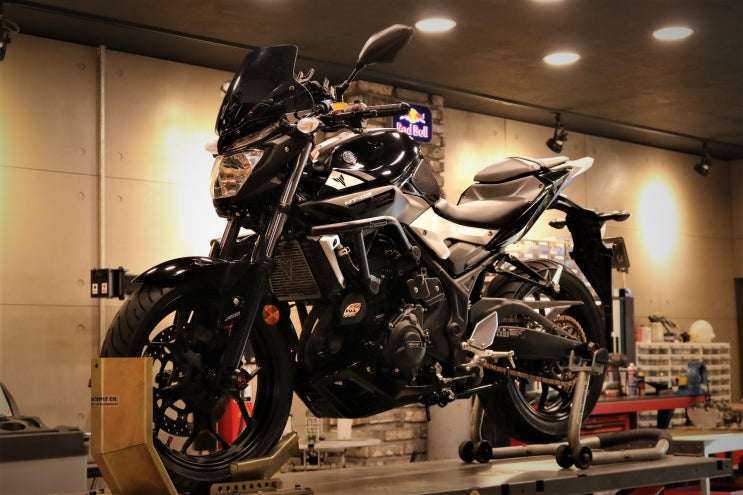  2016년식 야마하 MT-03 작업완료!