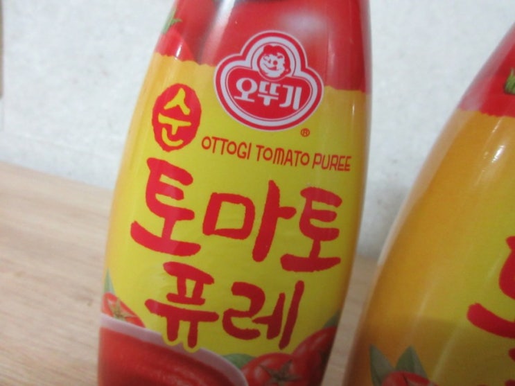  오뚜기 순토마토퓨레 로 간단하고 맛있는 떡볶이~