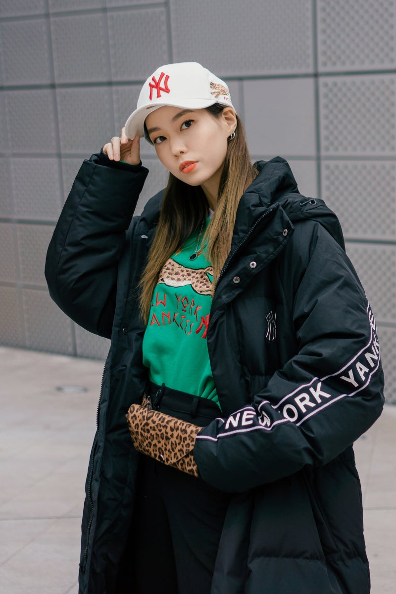 MLB 엑소 롱패딩 코디 블랙팬서캡 찰떡 케미 : 네이버 블로그