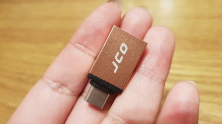  다이소 USB OTG 젠더 스마트폰 마우스 연결 하기
