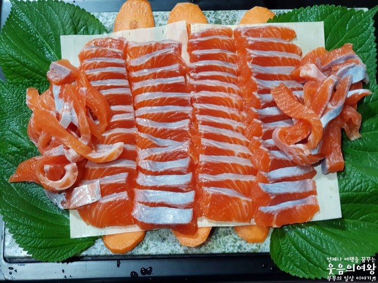  강원도여행 평창맛집 토니엄마식당 선비촌 송어회