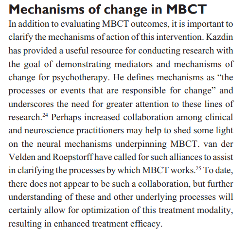 [논문소개/우울증/마음챙김] 우울증 치료에서 MBCT(mindfulness-based cognitive therapy)의 연구 ...