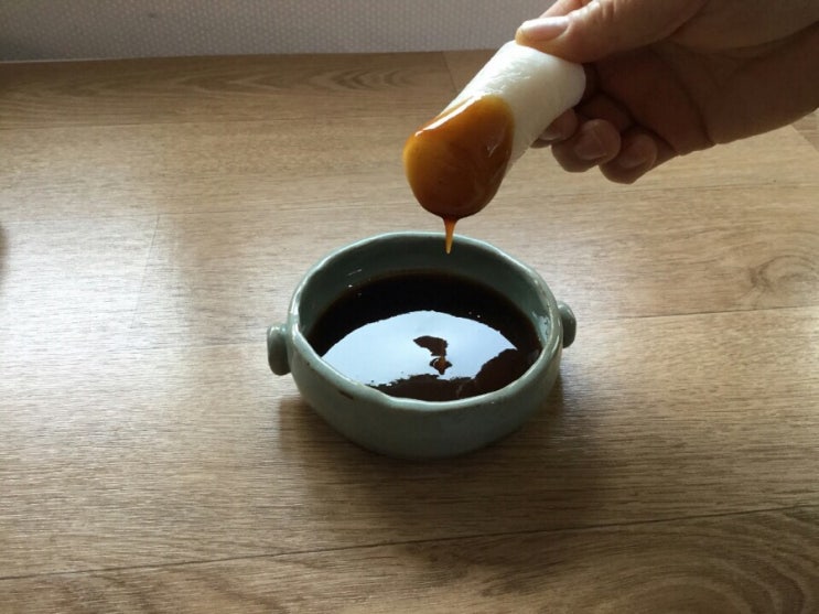  직접 만든 가마솥 수제 도라지조청 무조청