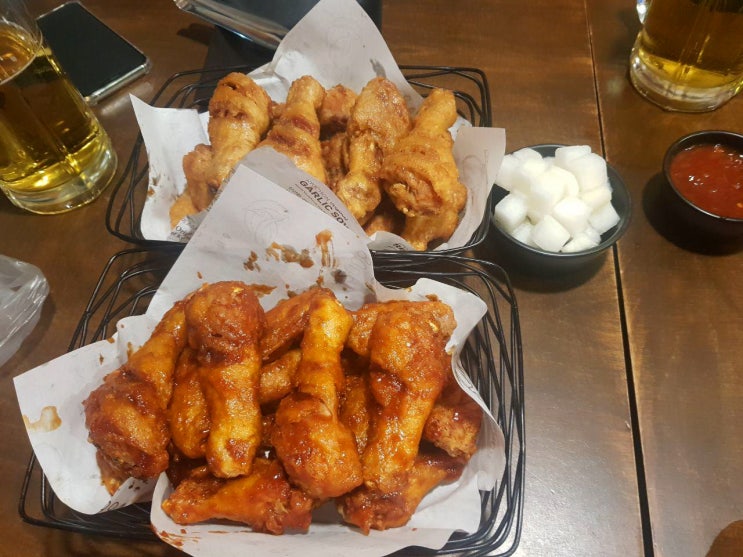  안산 선부동 맛집 교촌치킨 방문해서 먹었어요
