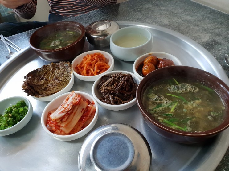  괴산 맛집 허영만 식객이 다녀간 올갱이해장국집