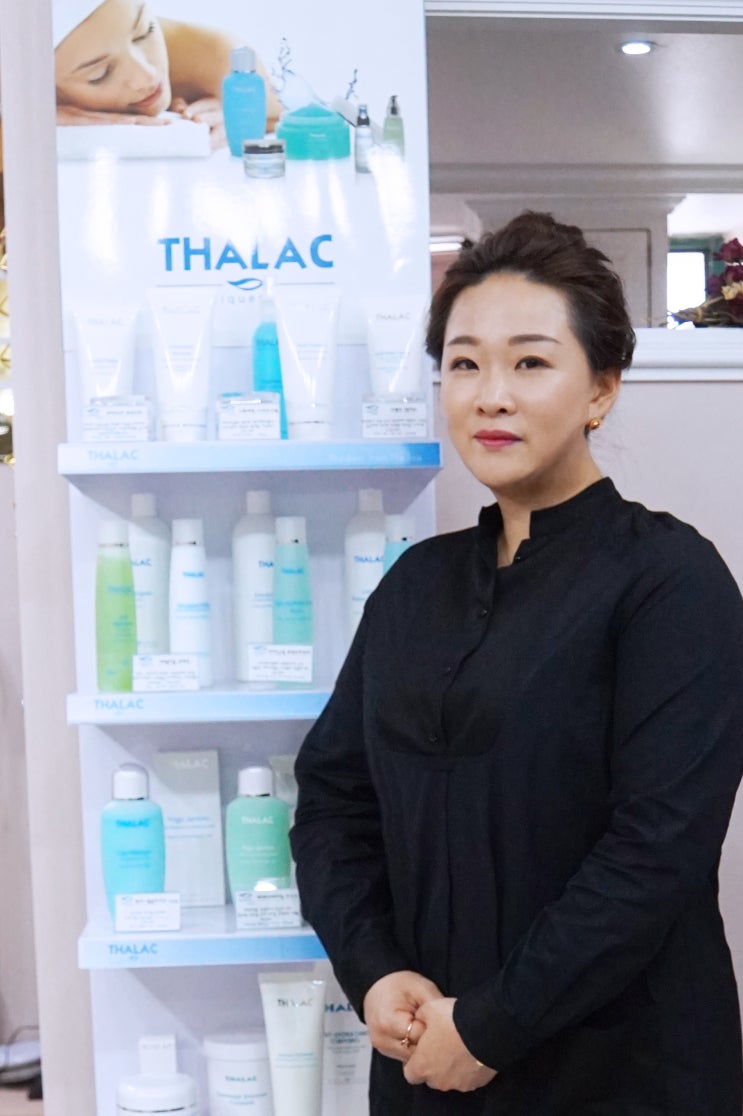  엄마와 딸이 함께 쓰는 프랑스 에스테틱 화장품 탈라를 선택한 휴 라땅뜨 양은지 원장