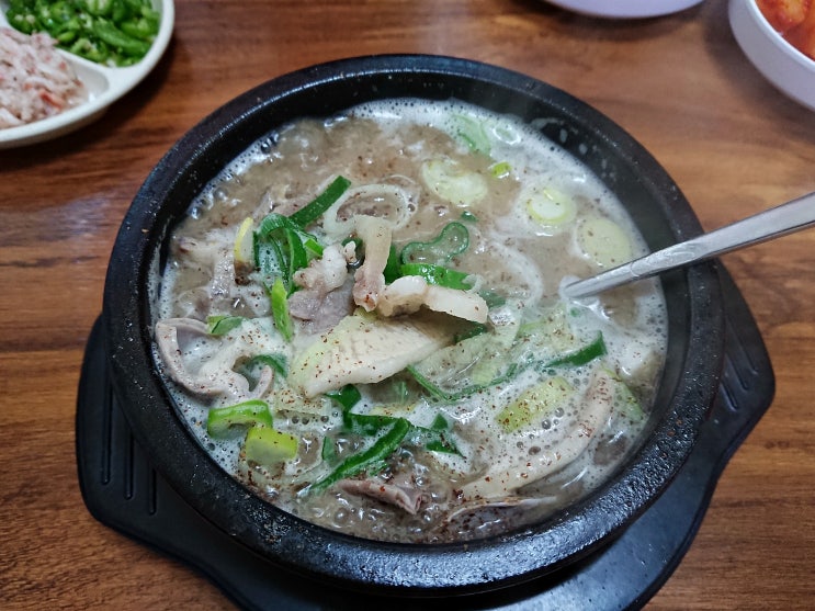 안양 박달동 '만복순대국' 순대국, 순대