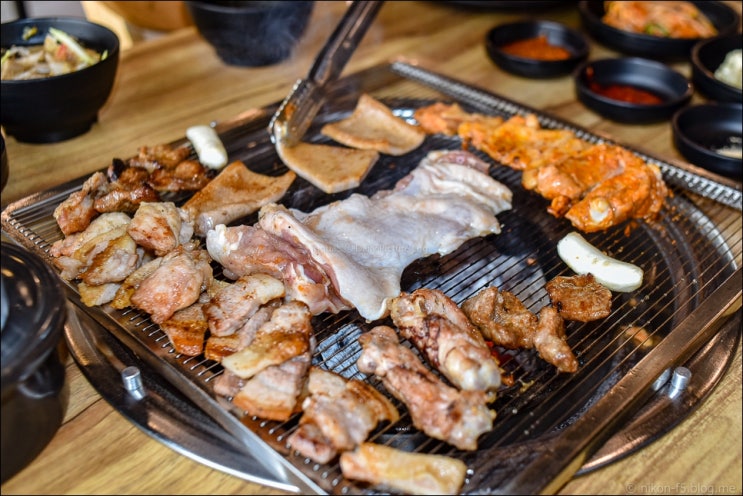 용인 에버랜드 맛집  다섯가지 고기가 무한!