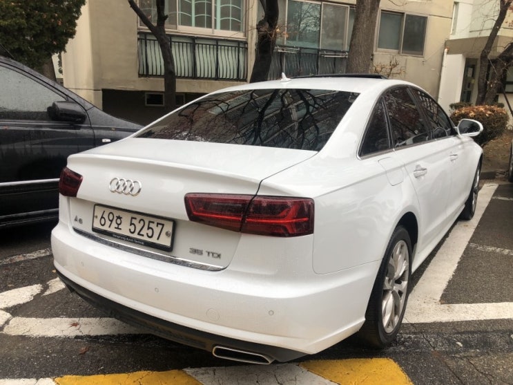 [사고대차]  LF 쏘나타 사고 → Audi A6 대차 