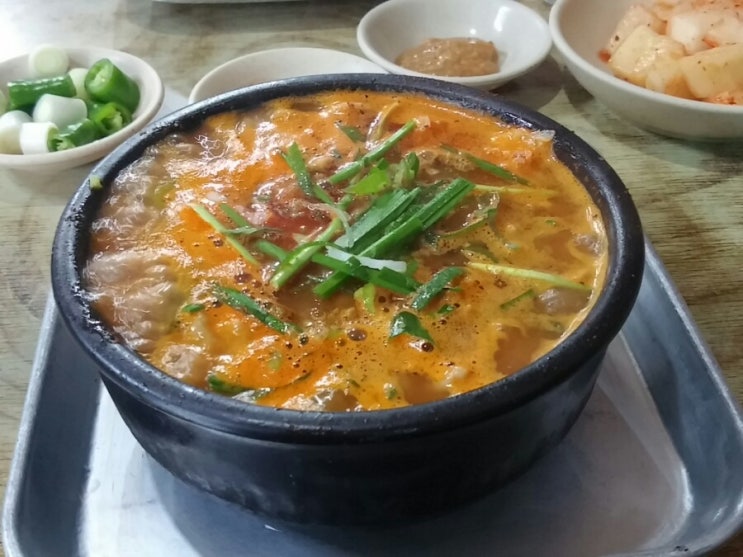  광화문 화목순대국 맛집이라니 건강검진후 식사