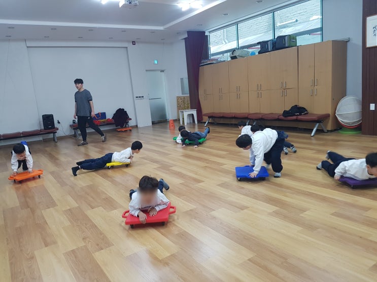  하남시 천현동 유치원 파견 유아체육 현장 방문 했습니다.