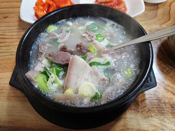  부천 심곡동/부천역 '소새울사골순대국' 사골전통순대국