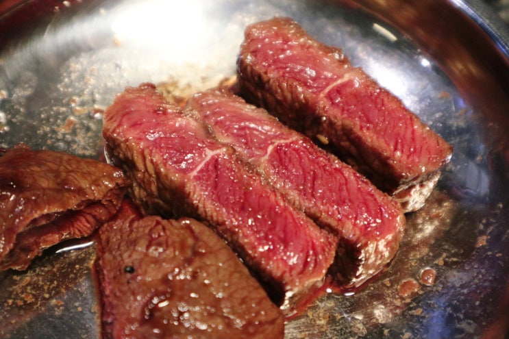 부평역 맛집 추천 ) 부평역 고기집 무쏘 다녀왔어요.  부평 소고기 무한리필은 무쏘!
