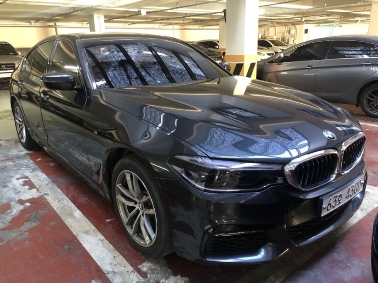 [사고대차]  K7 사고 → BMW 520d 대차 