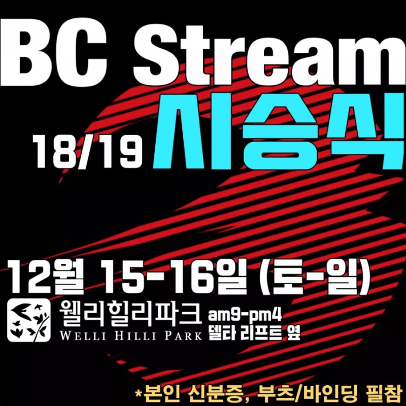 BCSTREAM RX64（18-19）（18-19 시즌] 비씨스트림 (BC Stream) 스노우 