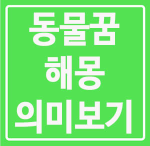  동물꿈 사자 호랑이 꿈 해몽 모두 모아서 알아보자