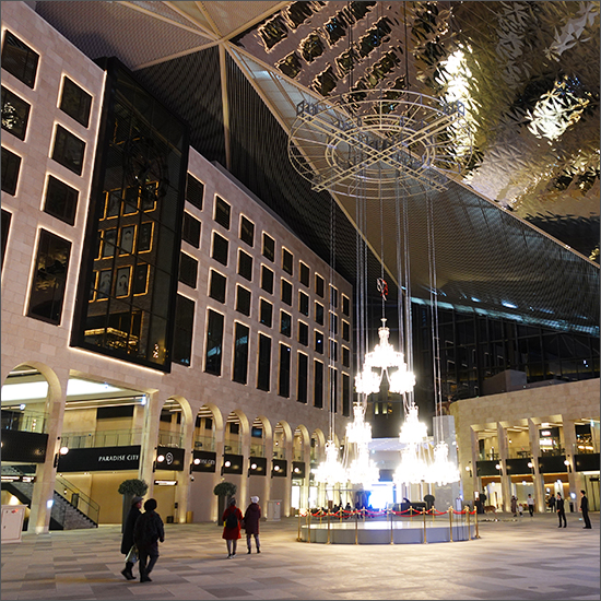  인천 파라다이스시티 플라자에서 크리스마스 행사 즐겨볼래~
