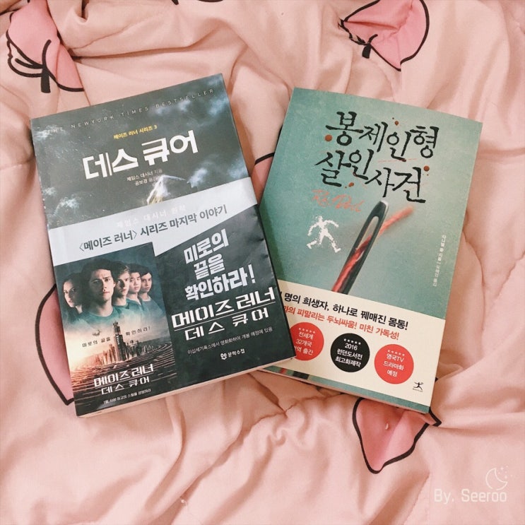 [여니일상] 오랜만에 독서하기 / 메이즈러너 데스큐어 / 봉제인형 살인사건