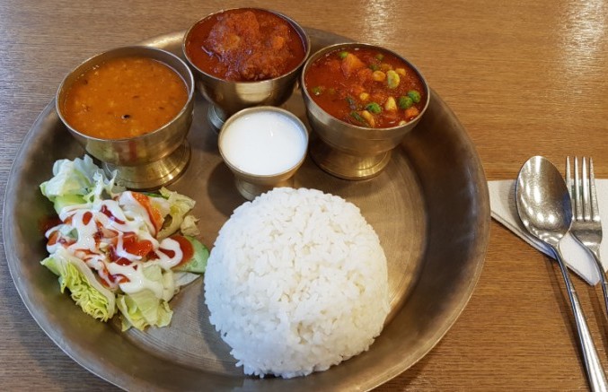  인천 부평역 혼밥 인도커리 데이트 맛집, 비하니