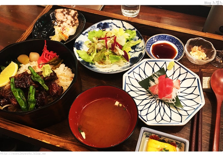  파미에스테이션 맛집 순례 - 일본 한상 정식 레스토랑 만뽀