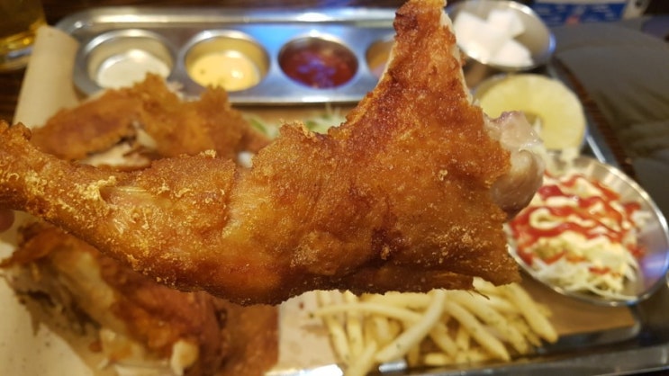  문정동 송파 파크 하비오 맛집 깡패통닭. 옛날 가마솥 통닭 스타일의 치킨 맛집. 가성비 굿!